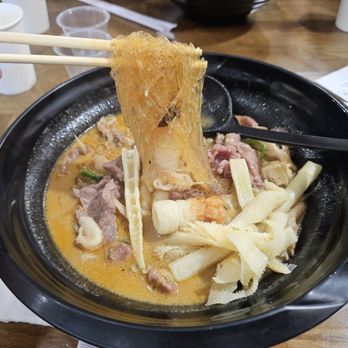 YGF Malatang - Noodle Pull on my Bone Broth - Noodles Near Me - Milpitas, California YGF Malatang - Noodle Pull on my Bone Broth - Noodles Near Me - Milpitas, California