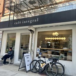 Exterior outside entrance of Café Integral - New York, New York Exterior outside entrance of Café Integral - New York, New York