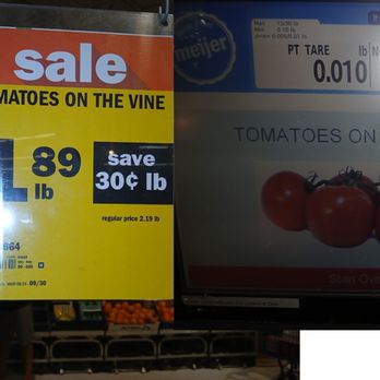 Meijer - Adverstised $1.89/lb Actual price $2.19/lb. You got to wonder how many customers were frauded? - Grocery Near Me - Muskegon, Michigan Meijer - Adverstised $1.89/lb Actual price $2.19/lb. You got to wonder how many customers were frauded? - Grocery Near Me - Muskegon, Michigan