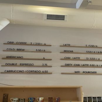 Black Sheep Espresso Bar - Drink Menu & Wifi Password - Coffee & Tea Near Me - Bishop, California
