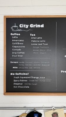 Menu photo 2 City Grind Coffee & Roastery East Compton, CA