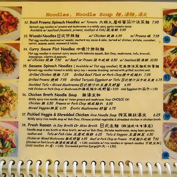 Mango Medley - Colorful Menu - Asian Fusion Near Me - San Francisco, California
