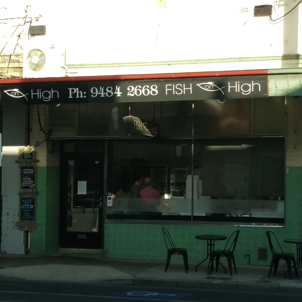 Fish on High - Outside - Fast Food Near Me - Thornbury, VIC