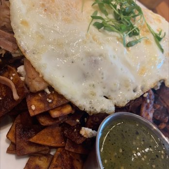 Early Bird - Carnitas Chilaquiles - New American Near Me - Fullerton, California Early Bird - Carnitas Chilaquiles - New American Near Me - Fullerton, California