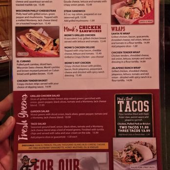 Monk's Bar & Grill - American Near Me - Wisconsin Dells, Wisconsin Monk's Bar & Grill - American Near Me - Wisconsin Dells, Wisconsin