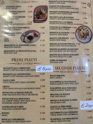 Menu photo 1 Pizzeria Andrea Rome, RM