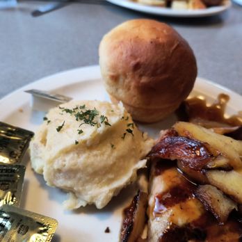 The Trestle Stop - Mashed Potatoes and roll. - Breakfast & Brunch Near Me - Hamilton, Michigan The Trestle Stop - Mashed Potatoes and roll. - Breakfast & Brunch Near Me - Hamilton, Michigan