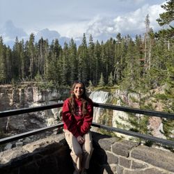 Paulina Falls - Me with the falls