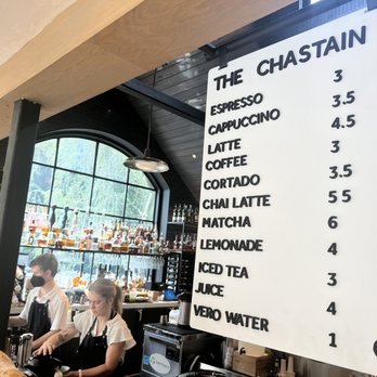 THE CHASTAIN - Menu - Diners Near Me - Atlanta, Georgia