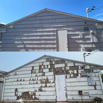 Finish Line Painting Services - Back of house - Painters Near Me - Encinitas, California