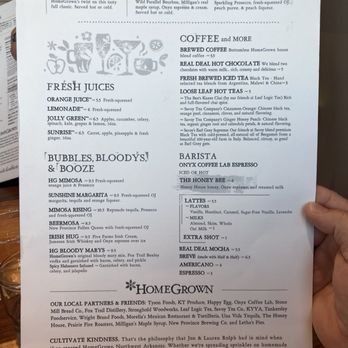 HomeGrown - Rogers - Menu - Breakfast & Brunch Near Me - Rogers, Arkansas HomeGrown - Rogers - Menu - Breakfast & Brunch Near Me - Rogers, Arkansas