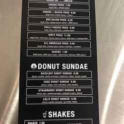 Between 2 Buns - Current menu
