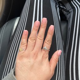 Overlay on my natural nails!
