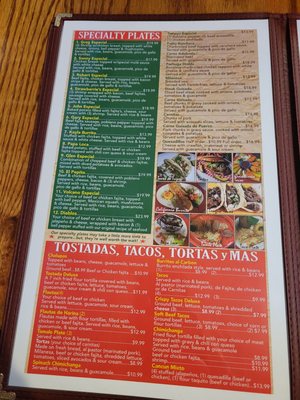 Menu photo 5 Hector's Mexican Restaurant Crosby, TX