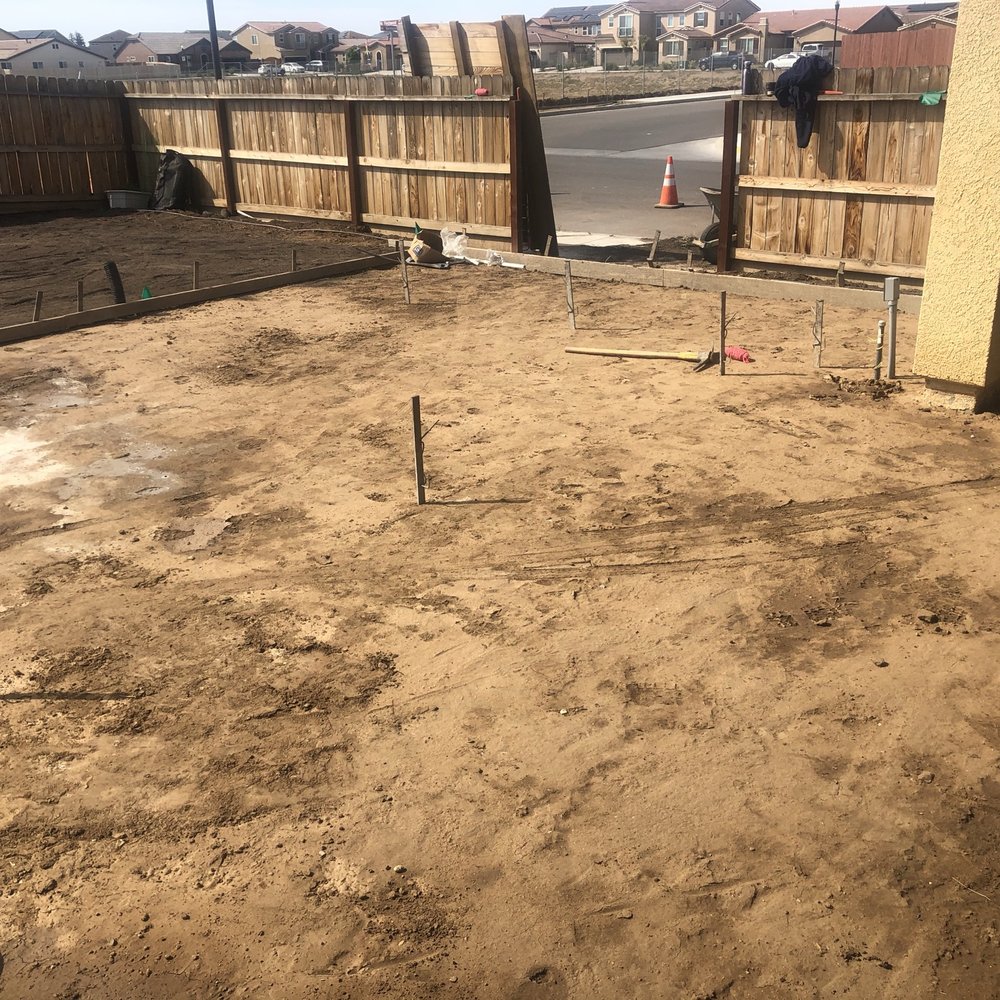 JSL Concrete - Yard in progress - Masonry/Concrete Near Me - Fresno, California JSL Concrete - Yard in progress - Masonry/Concrete Near Me - Fresno, California