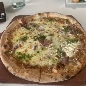 LaScala's Fire - Fig & Smoked Prosciutto Pizza - Modern European Near Me - Marlton, New Jersey