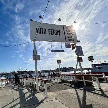Balboa Island - Auto ferry - Beaches Near Me - Newport Beach, California