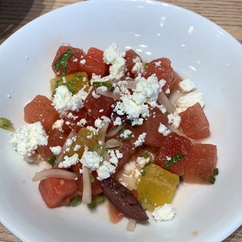 Zaytinya - Watermelon and feta salad - Greek Near Me - Washington, DC, District of Columbia