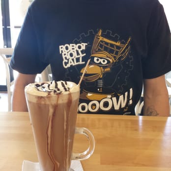 Buttermilk - Mint mocha latte and MST3K shirt - Coffee & Tea Near Me - Geneva, Illinois Buttermilk - Mint mocha latte and MST3K shirt - Coffee & Tea Near Me - Geneva, Illinois