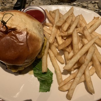 Bonefish Grill - Burger and fries.....pretty good - Seafood Near Me - Plantation, Florida Bonefish Grill - Burger and fries.....pretty good - Seafood Near Me - Plantation, Florida