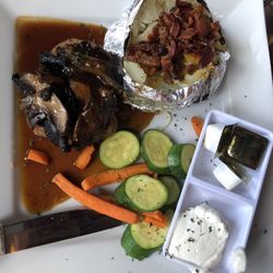 Miner's Claim - 10 oz Filet with Portabella mushroom sauce