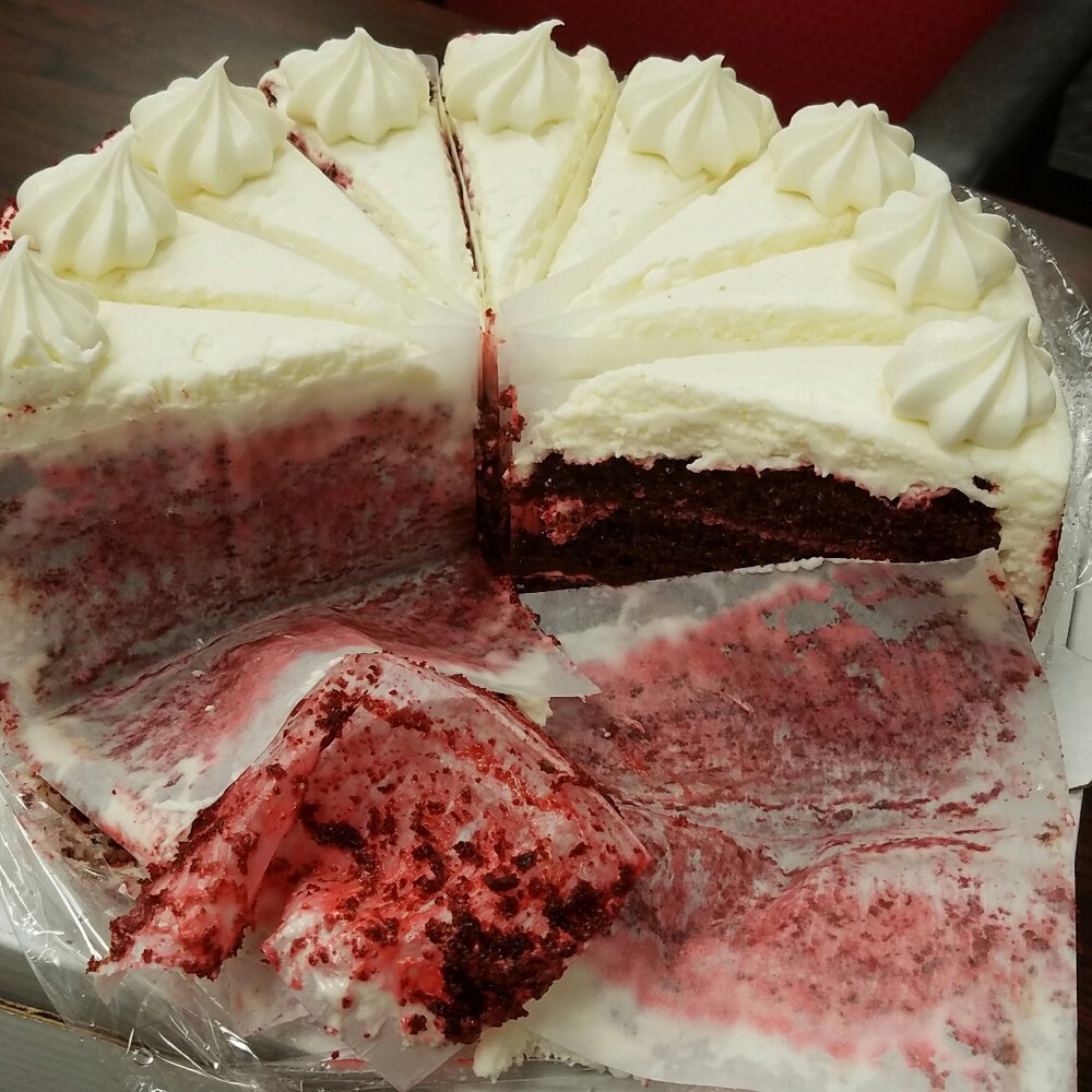 Red Velvet Cake: More moist than your average red velvet. Red Velvet Cake: More moist than your average red velvet.