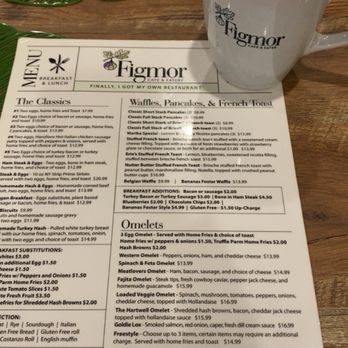 Figmor Cafe and Eatery - Menu and coffee - Breakfast & Brunch Near Me - North Tonawanda, New York