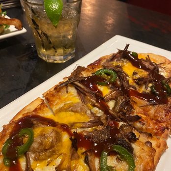 Twisted Oak Tavern - BBQ Brisket Flatbread - American Near Me - Camarillo, California