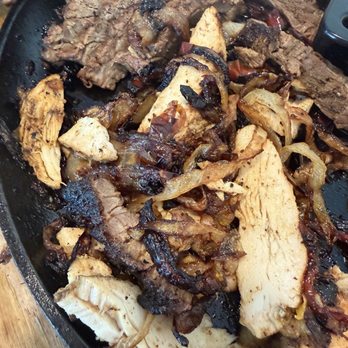 Chuy's - Burned/charred beef and chicken fajitas. - Tex-Mex Near Me - Cedar Park, Texas