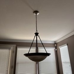 Lopez Handyman - replaced with ceiling fan.