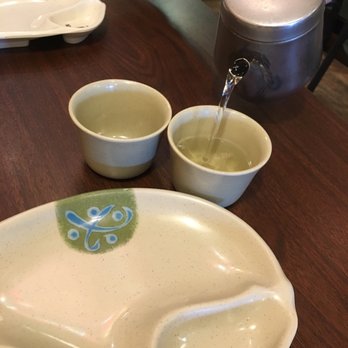 Yo Sushi - Complimentary hot tea - Sushi Bars Near Me - Alameda, California Yo Sushi - Complimentary hot tea - Sushi Bars Near Me - Alameda, California