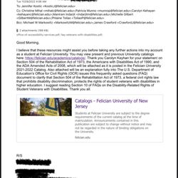 Felician University - WARNING