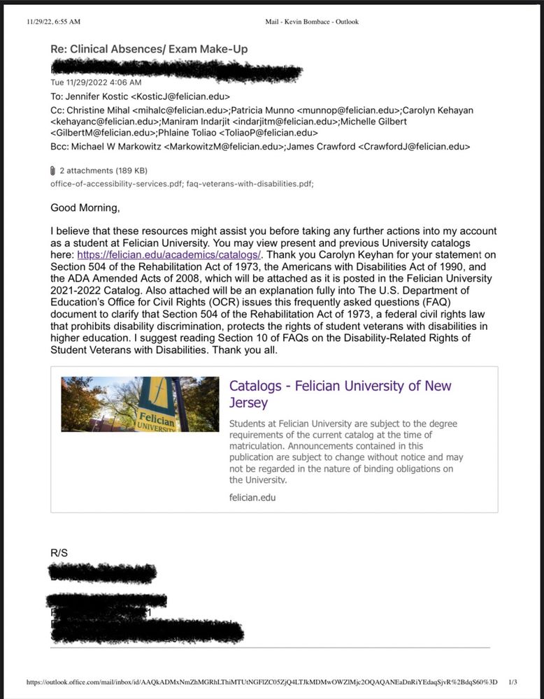 FELICIAN UNIVERSITY Updated September 2024 13 Photos 262 S Main