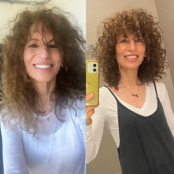Thairapy Salon - How I walked in, how I walked out. (They ask you to arrive newly washed, air dried, no products.) - Hair Extensions Near Me - South Pasadena, California Thairapy Salon - How I walked in, how I walked out. (They ask you to arrive newly washed, air dried, no products.) - Hair Extensions Near Me - South Pasadena, California