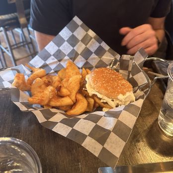 The Goat - Billy Goat Smash Burger and fries - Pubs Near Me - Carmel, Indiana