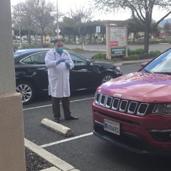 AED Urgent Care Newark - Our physician testing (Covid-19) corona virus  testing in the parking lot. Call our front desk to register while sitting in your car.