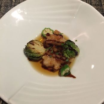 Sushi Taro - Fried scallops with brussels sprouts - Sushi Bars Near Me - Washington, DC, District of Columbia