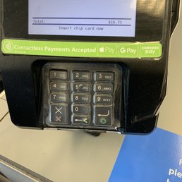 Touch less payment accepted Touch less payment accepted