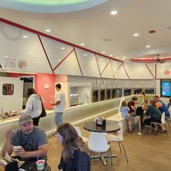 Smart Cow Yogurt Bar - Castle Rock - View of soft serve yogurt machines