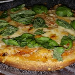 Hauptwache - Tomato Mozzarella Pizza. Delicious.