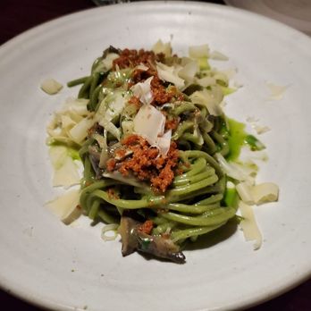 Lapinou - Chitarra Pasta $26 - nice texture of the pasta. - French Near Me - Toronto, Ontario Lapinou - Chitarra Pasta $26 - nice texture of the pasta. - French Near Me - Toronto, Ontario