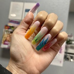 Nails done by Steve