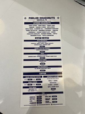 Menu photo 6 Parlor Doughnuts Nashville, TN