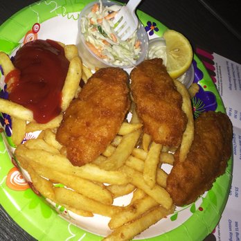 King Kone - Fried Fish Platter.. Excellent, batter was tasty, and fish fresh and moist.. The slaw was real homemade stuff and great! - Ice Cream & Frozen Yogurt Near Me - Katonah, New York