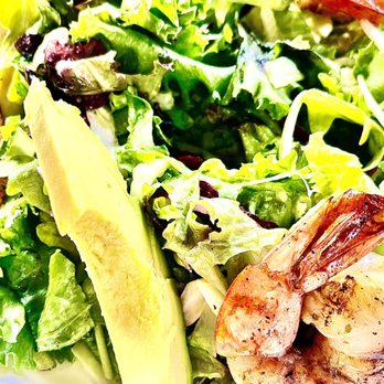 La Puerta Roja - Avocado salad with shrimp - Latin American Near Me - Brooklyn, New York La Puerta Roja - Avocado salad with shrimp - Latin American Near Me - Brooklyn, New York