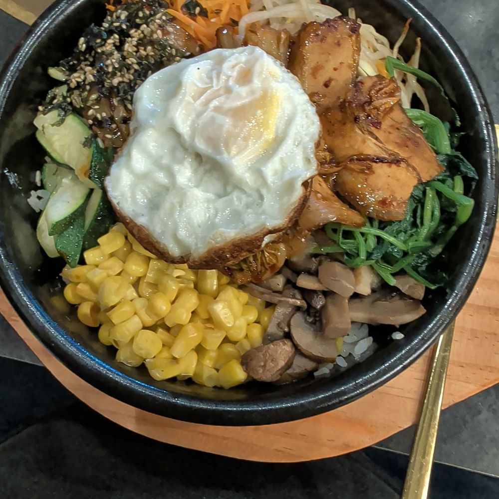 Mr Kimchi Korean Bistro - Pork belly rice bowl - Korean Near Me - Oklahoma City, Oklahoma Mr Kimchi Korean Bistro - Pork belly rice bowl - Korean Near Me - Oklahoma City, Oklahoma