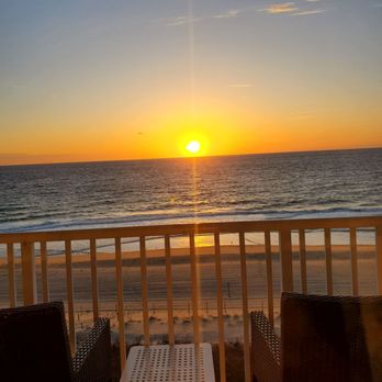 DoubleTree by Hilton Ocean City Oceanfront - Good Morning everyone  :) View from our balcony. A lovely day. - Hotels Near Me - Ocean City, Maryland