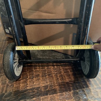 Swat Plumbing - This was the dolly the plumber decided to drag up the stairs - Plumbing Near Me - Aledo, Texas