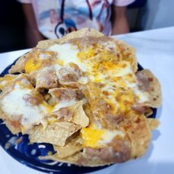Omar’s Mexican Cuisine - Bean and Cheese Nachos