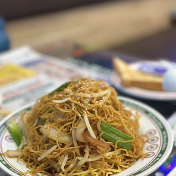HK Macau Bistro - Fried noodles with soy sauce - Hong Kong Style Cafe Near Me - San Gabriel, California